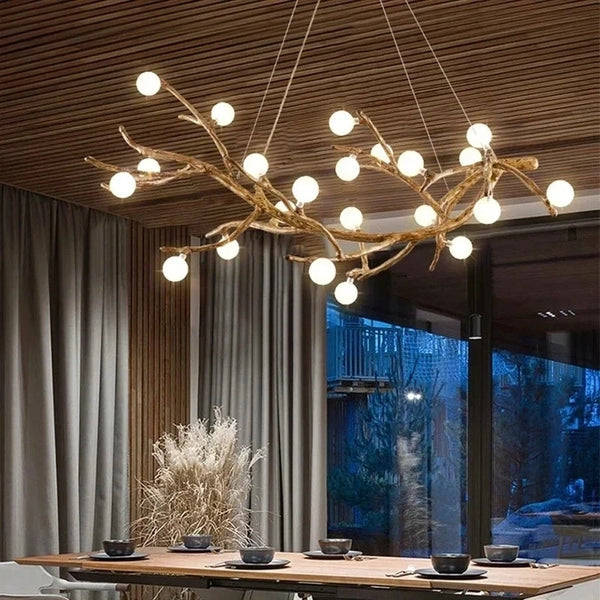 Creative Tree Twig Luxury Pendant