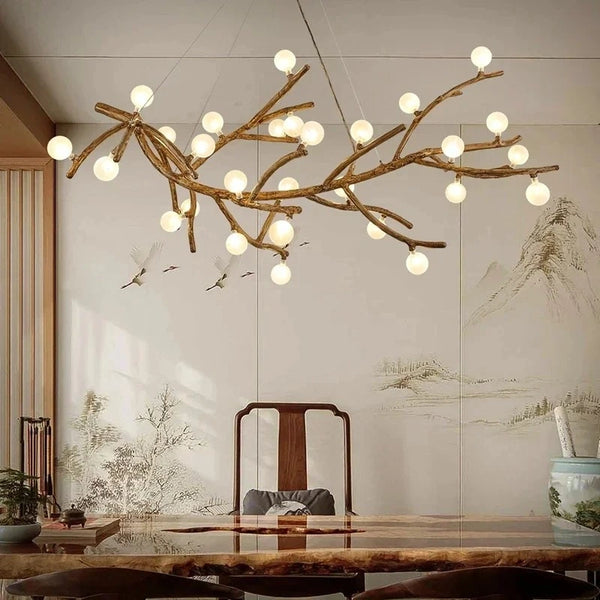 Creative Tree Twig Luxury Pendant