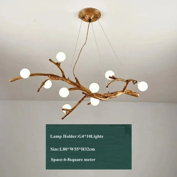 Creative Tree Twig Luxury Pendant