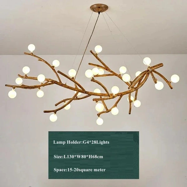 Creative Tree Twig Luxury Pendant