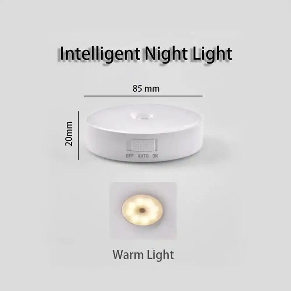 Zynella Sentinel: Wireless Motion-Sensing Magnetic Night Light