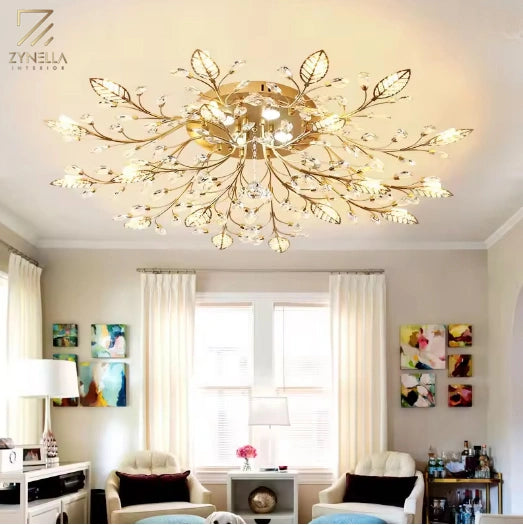 Flower Luxury Wall Chandelier