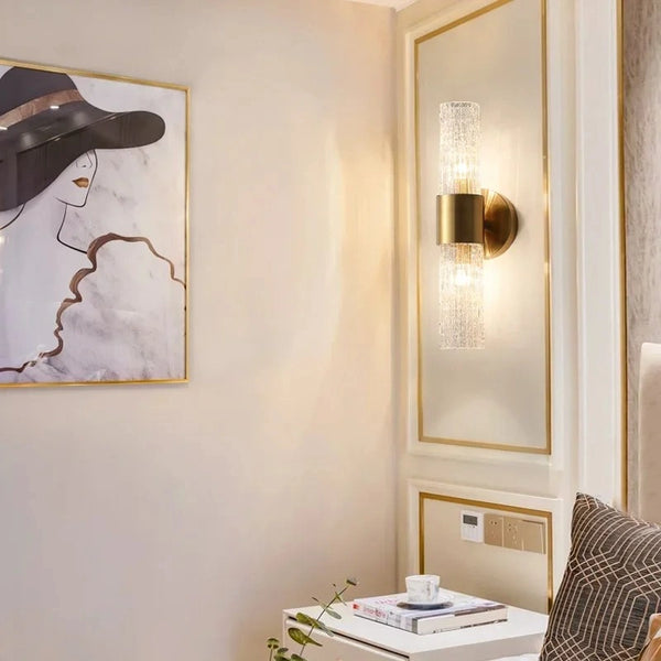 Fozia Modern Pole Wall Lamp