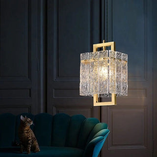 Ozma Wall Light Opulent Modern  Chic Glass Globe Pendant