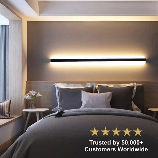 Zynella Linear Scepter: Slim Architectural LED Wall Sconce