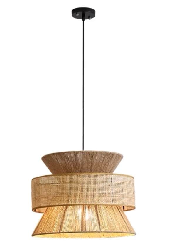 Zynella Hemp Rope  Wabi Sabi  Chandelier