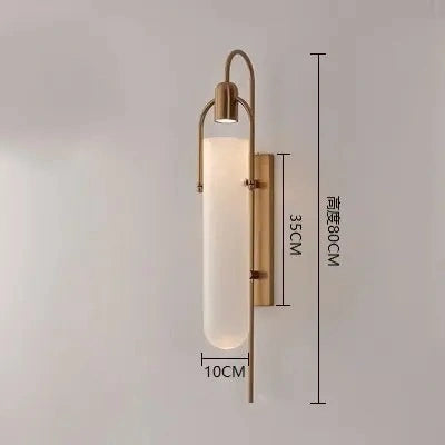 Ethereal Moon Marble Wall Lamp