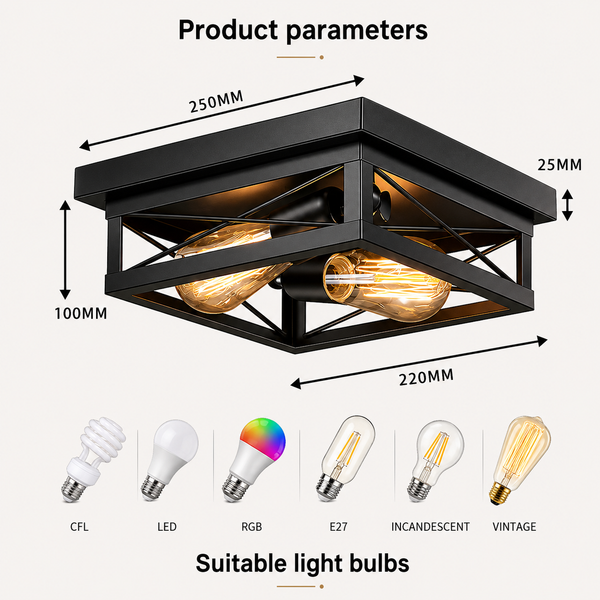 Valora Contemporary Retro Light