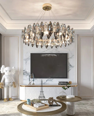 Riley Luxury Chandelier Collection Modern  Luxury Gold Frame Light Fitting