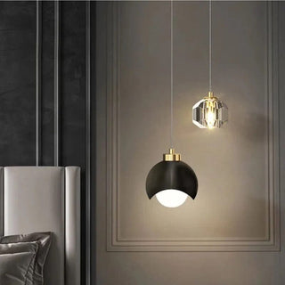Laylah Crystal Pendant Modern  Luxury Marble Base Table Lamp
