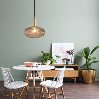 Isadora Pendant Lights Modern  Classic Drum Shade Ceiling Light