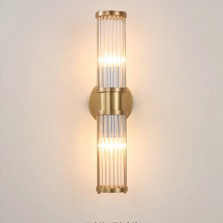 Bambi Crystal Wall Lamp Modern  Scandinavian Wooden Accent Light