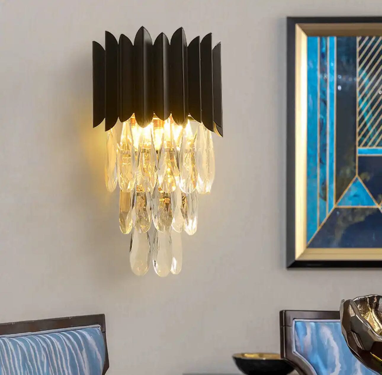 Nicole Crystal Wall Lamps
