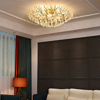 Selina Crystal Ceiling Lamp Luxurious Modern  Rustic Industrial Hanging Lamp