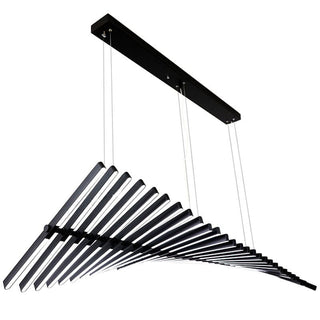 The Fishbone Chic Modern  Handcrafted Artisan Ceiling Light