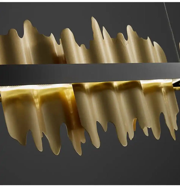 Zynella Iceberg: Linear LED Architectural Chandelier