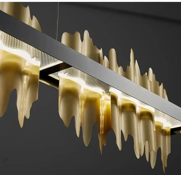 Zynella Iceberg: Linear LED Architectural Chandelier