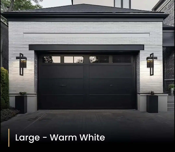 Zynella Titan: Modern Stainless Steel Outdoor Sconce (IP65 Waterproof)
