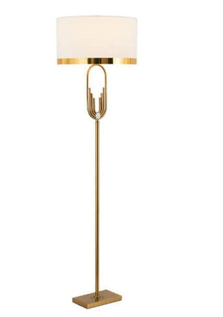 Golden Art Deco Floor Lamp Modern  Art Deco Inspired Illumination