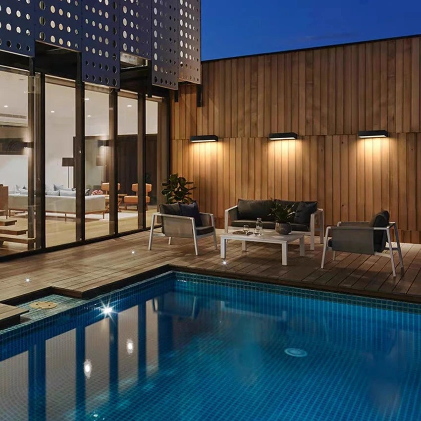 Ellie Waterproof Modern Wall Lamp