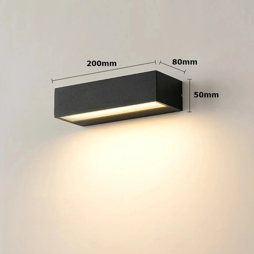 Ellie Waterproof Modern Wall Lamp