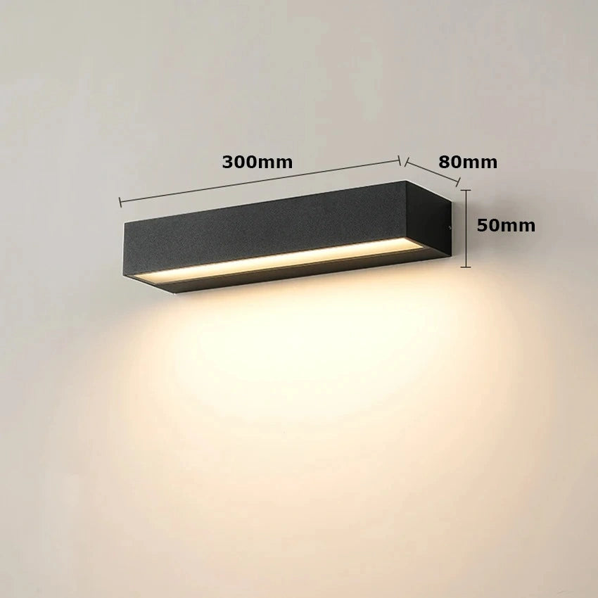 Ellie Waterproof Modern Wall Lamp