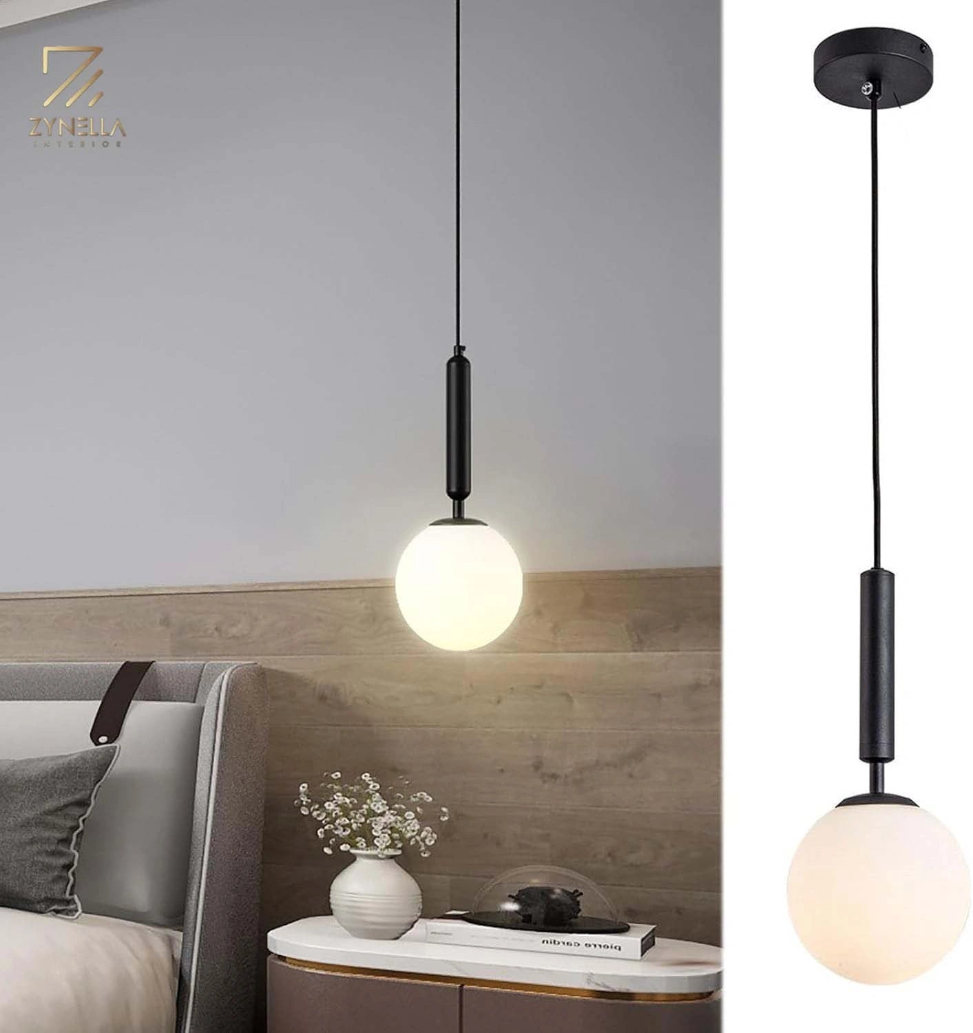 Black Castello Modern Pendant Light