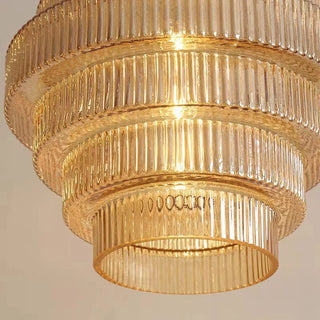 Gilded Layers Nordic Chandelier Modern  Rustic Industrial Hanging Lamp