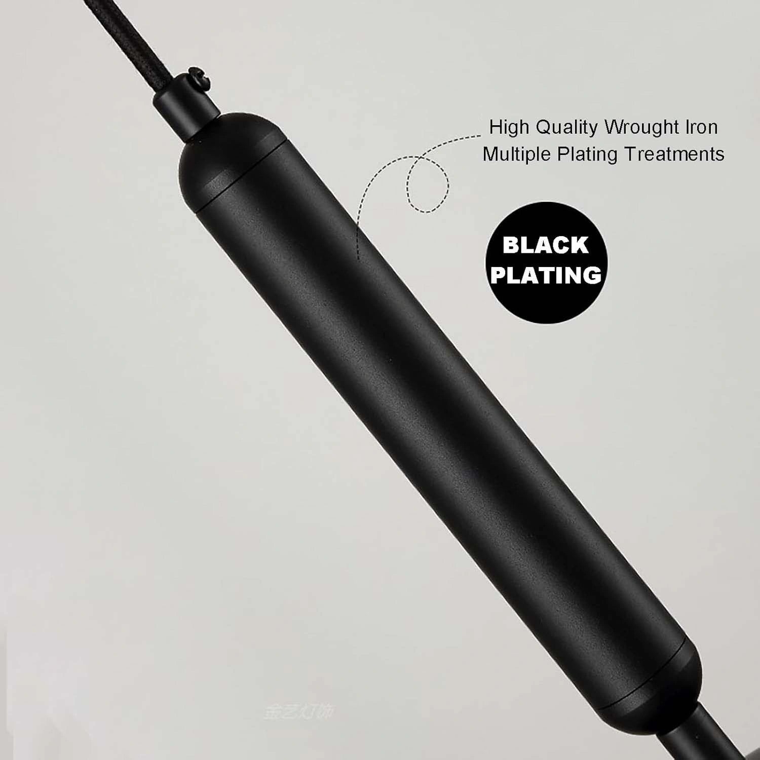 Black Castello Modern Pendant Light