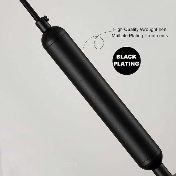 Black Castello Modern Pendant Light