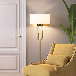 Golden Art Deco Floor Lamp Modern  Art Deco Inspired Illumination