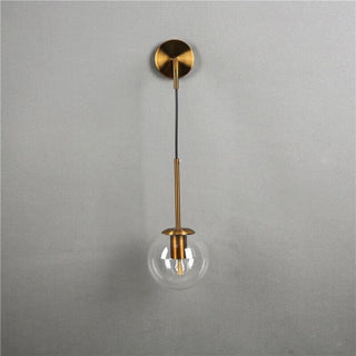 Eclipse Glass Wall Lamp Modern  Contemporary Crystal Statement Fixture