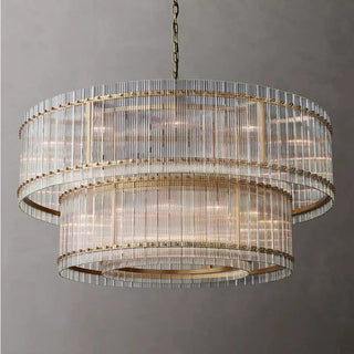 Regal Gleam Crystal Chandelier Stylish Modern  Contemporary Crystal Statement Fixture