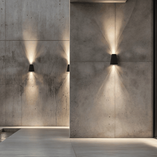 Lucien LED solar wall lamp Modern  Ultra Slim LED Panel Lighting