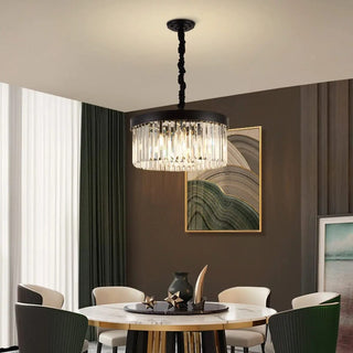 Helena Crystal Pendant Modern  Rustic Industrial Hanging Lamp