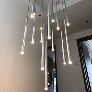 Jules Modern Pendant Modern  Contemporary Crystal Statement Fixture