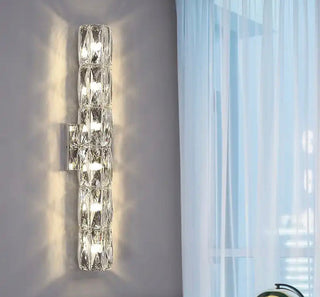 Denise Crystal Wall Lamp Modern  Handcrafted Artisan Ceiling Light