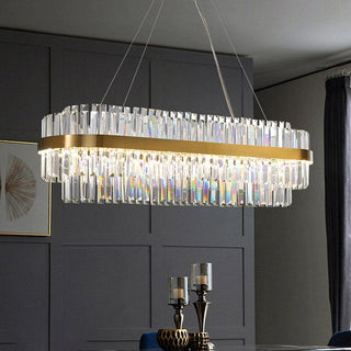Orion Crystal Chandelier Refined Modern  Contemporary Crystal Statement Fixture