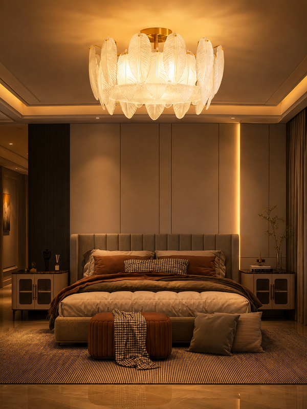 Zynella Modern LED Alloy Ceiling Chandelier