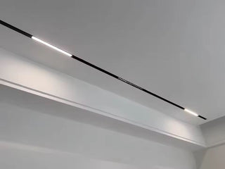 Zynella Track Bright Spotlights Refined Modern  Ultra Slim LED Panel Lighting