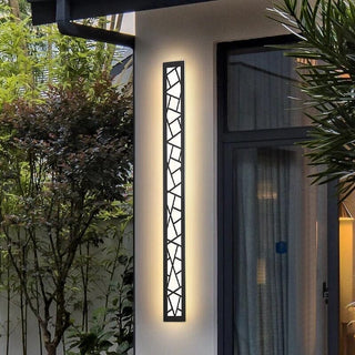 Eric Outdoor LED Wall Lamp Modern  Chic Glass Globe Pendant
