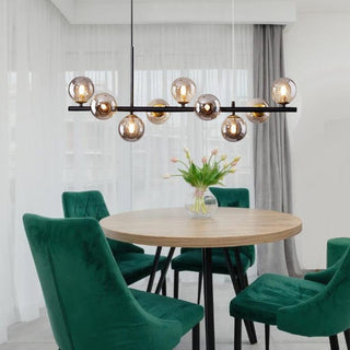 Customisable Visage chandelier Modern  Sleek Linear Suspension Light