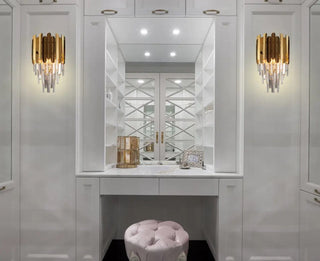 The Ivy Crystal Wall Lamp Stylish Modern  Contemporary Crystal Statement Fixture