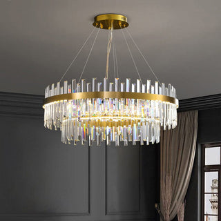 Orion Crystal Chandelier Refined Modern  Contemporary Crystal Statement Fixture