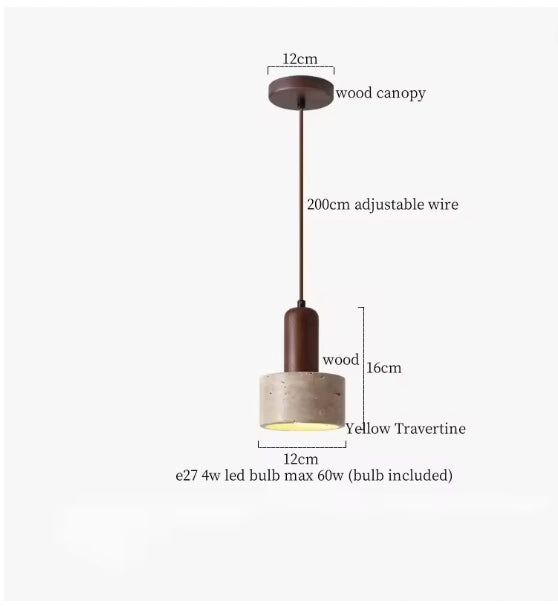 ZenStone Pendant Light