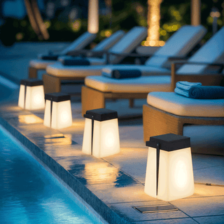 Savannah Outdoor Lamps Refined Modern  Luxury Gold Frame Light Fitting