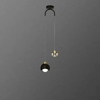 Laylah Crystal Pendant Modern  Luxury Marble Base Table Lamp
