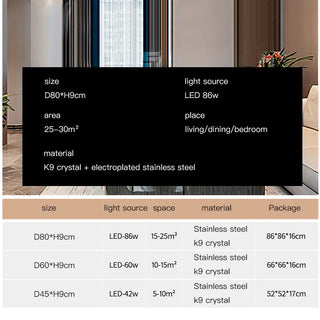 Euston Chandelier Modern Geometric Design Lamp