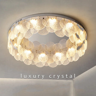 Edith Chandelier Modern  Vintage Brass Accent Lighting