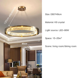 Euston Chandelier Modern Geometric Design Lamp